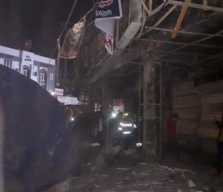 انفجار عبوة ناسفة داخل خيمة المتظاهر علاء الركابي في الناصرية