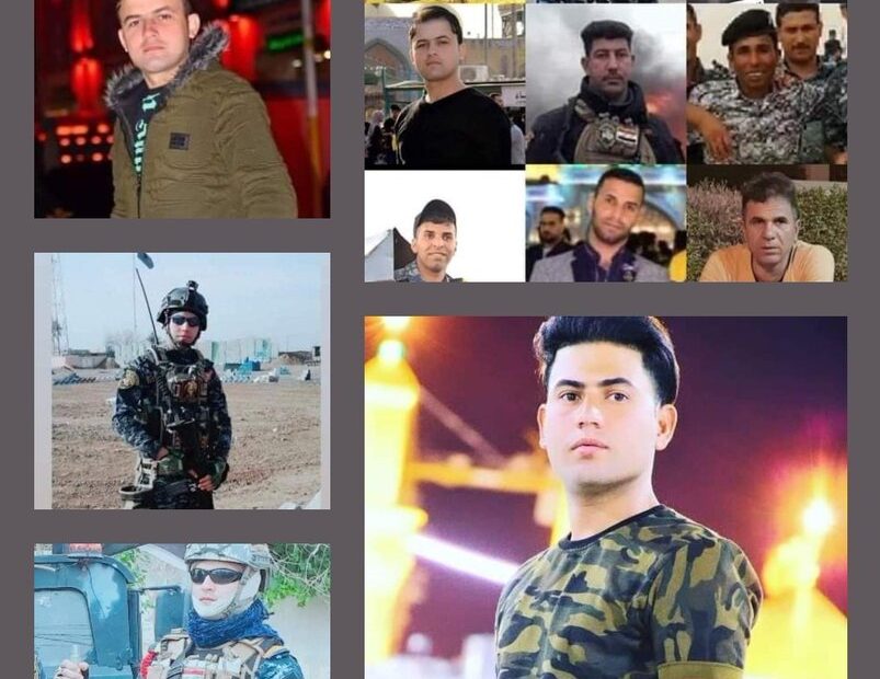 صحيفة العراق تنشر اسماء وصور ضحايا هجوم داعش الارهابي على اللواء 19 الفوج الثاني الفرقة الخامسة بكركوك