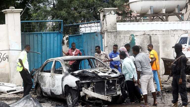 انفجار لغم داخل مركز شرطة وسط الصومال
