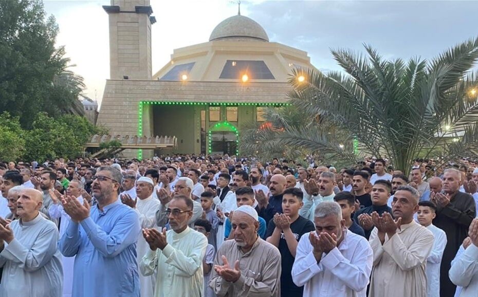 صلاة عيد موحدة في جامع الغدير ببغداد