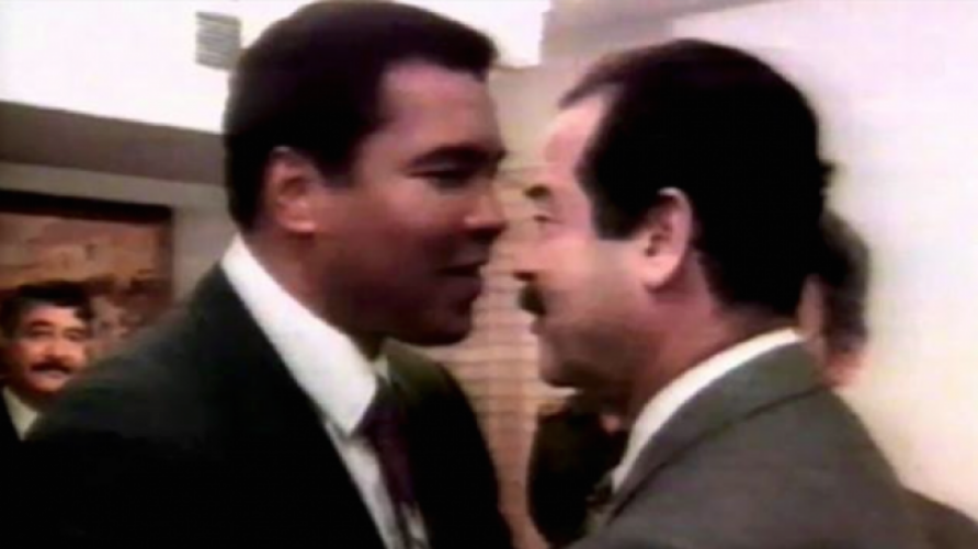 محمد علي كلاي و صدام