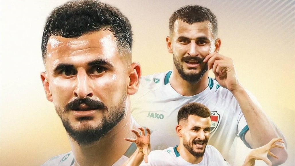 الكشف عن مدة غياب مهاجم المنتخب العراقي أيمن حسين عن الملاعب