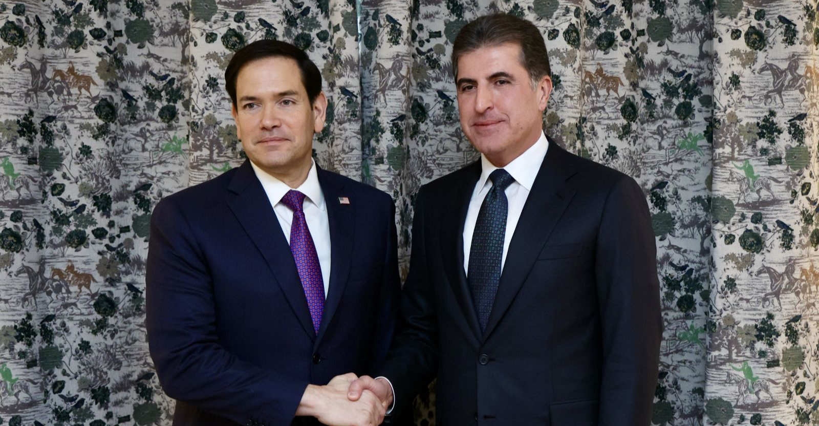 الخارجية الأمريكية: اجتماع بين الوزير روبيو وبارزاني اليوم