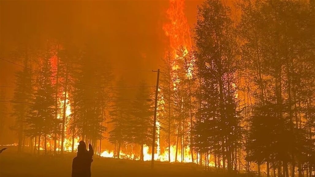 حالة الطوارئ في إقبيم كندي بسبب استمرار حرائق الغابات