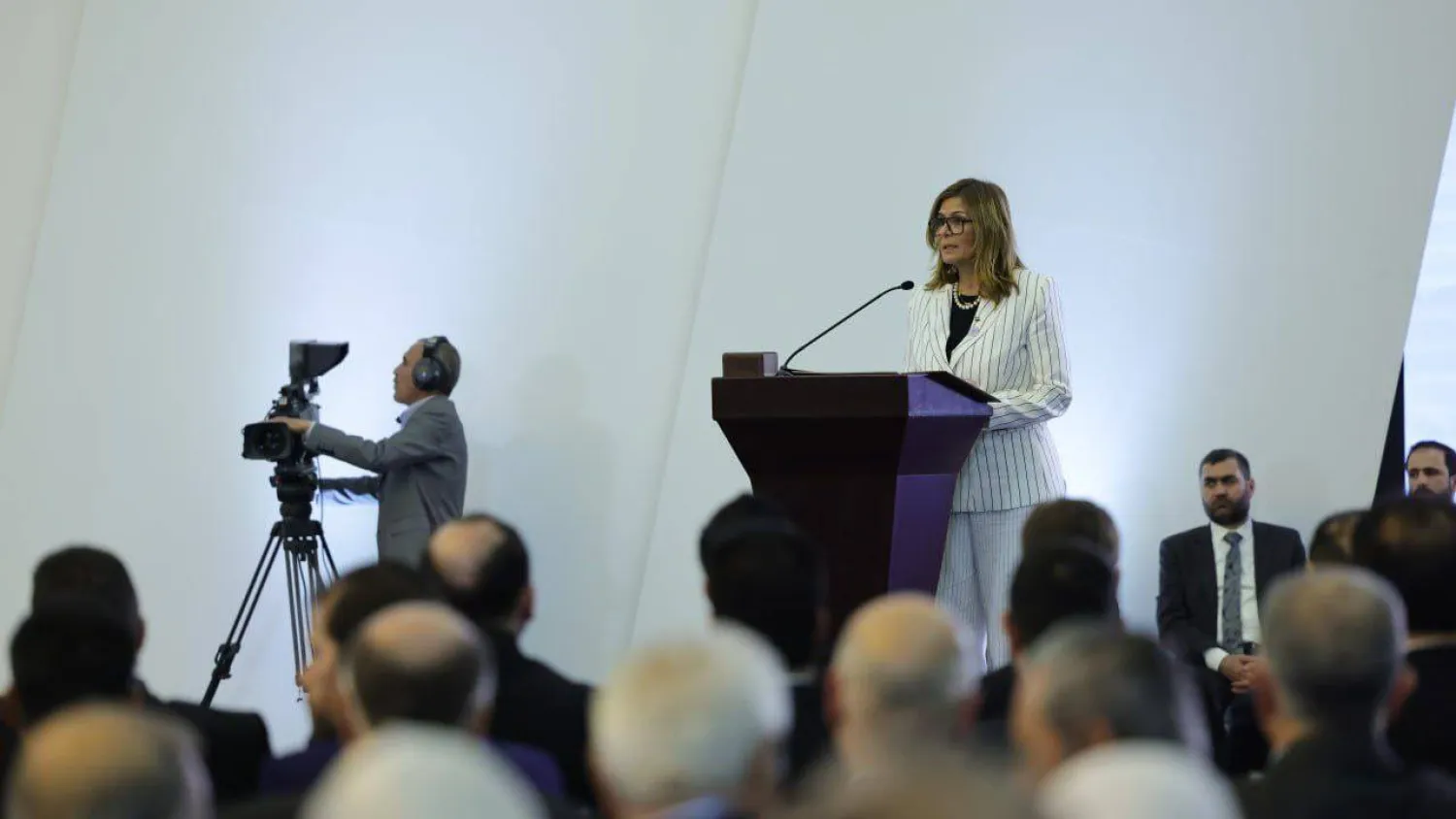 وزيرة الشؤون الاجتماعية والعمل السورية هند قبوات